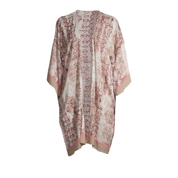 Snake Printed Kimono - Picture 5 of 8